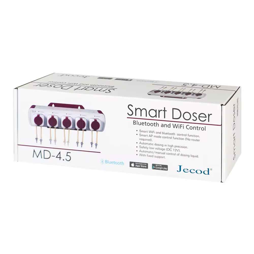 Jebao Pompa Dosometrica MD-4.5 Wi-fi e Bluetooth 5 canali