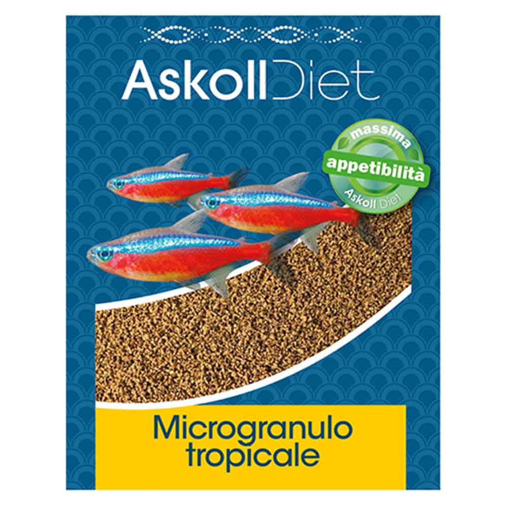 Askoll Diet Microgranulo Tropicale 100ml 45g