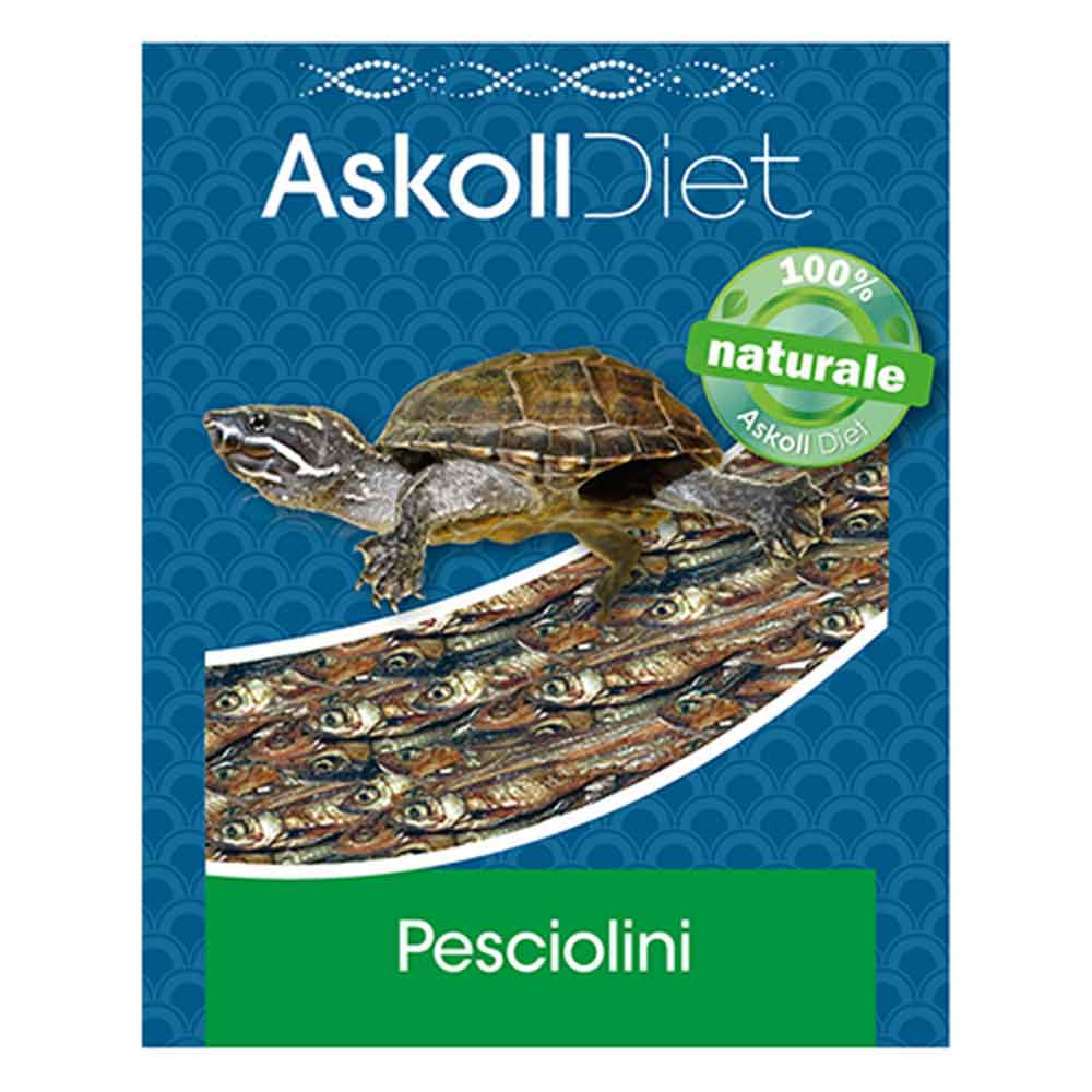 Askoll Diet Pesciolini per Tartarughe d'acqua 1200ml 150g
