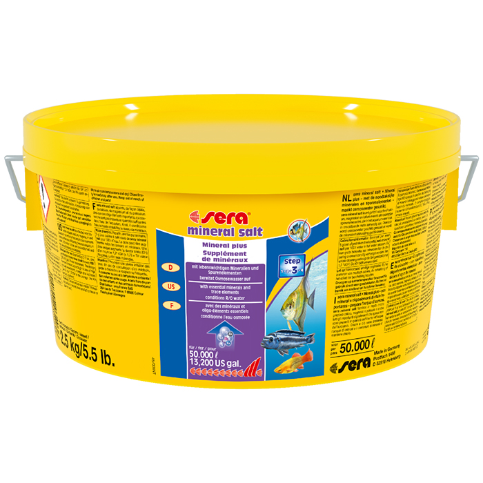 Sera Mineral Salt 2,3 Kg per 50.000 l circa