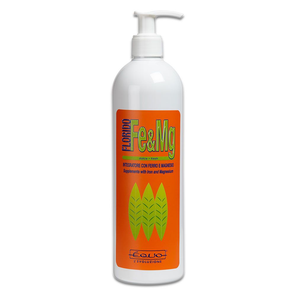 Equo Florido Fe&amp;Mg Integratore con Ferro e Magnesio per Super Esperti 500ml per 5000lt