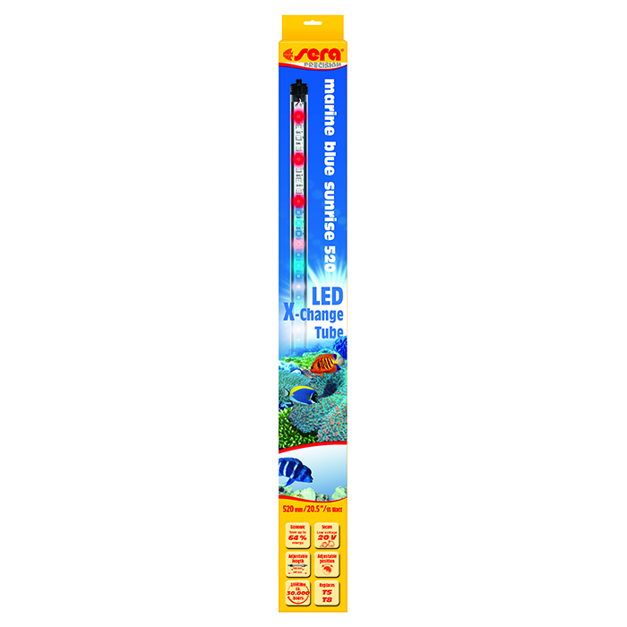 Sera LED X-Change Tube Marine Blue Sunrise 520 (sostituisce il 18W T8 e 28W T5) 13W 520mm