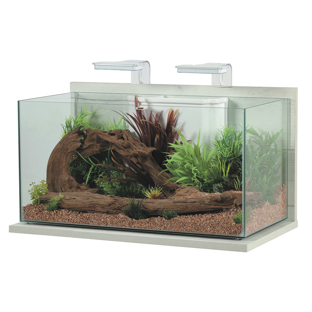 Zolux Acquario Idro 60 Ceruse Bianco 63x35x41,5cm 60 litri
