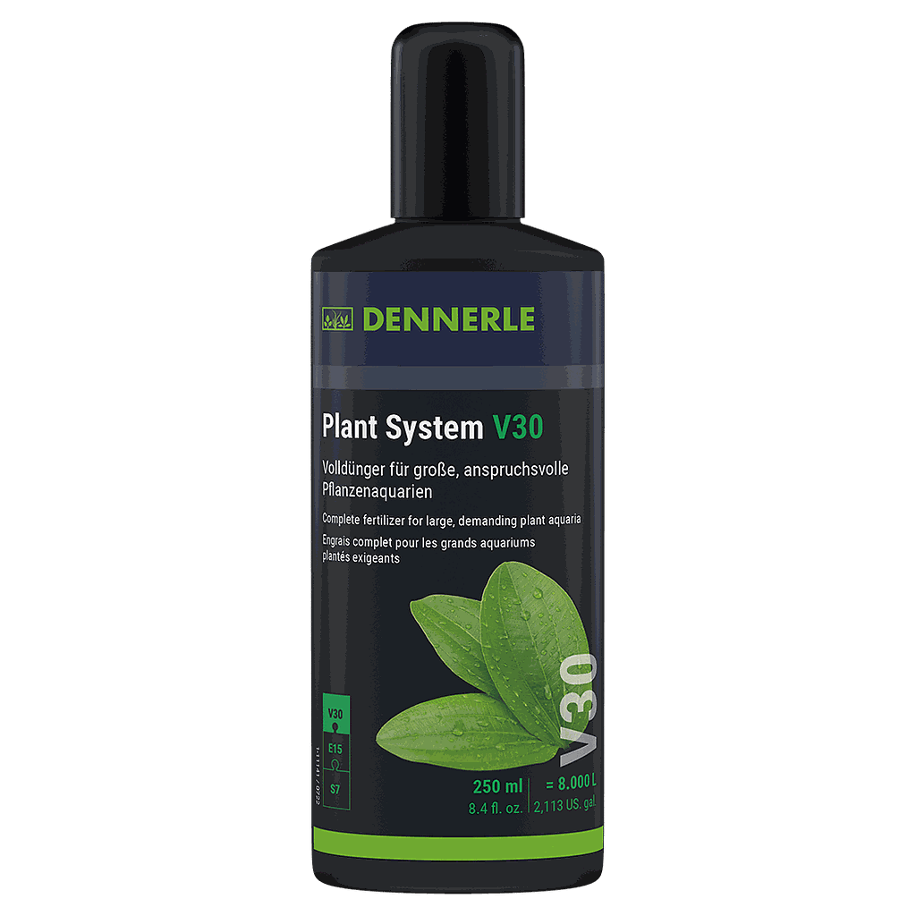 Dennerle Plant Sytem V30 Fertilizzante completo piante grandi 250ml