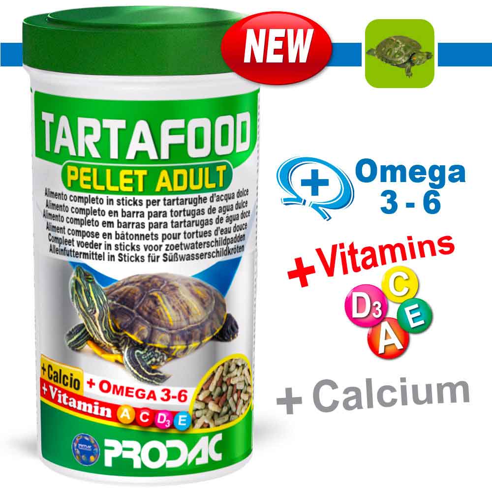 Prodac Tartafood Pellet Adult 250ml 60gr