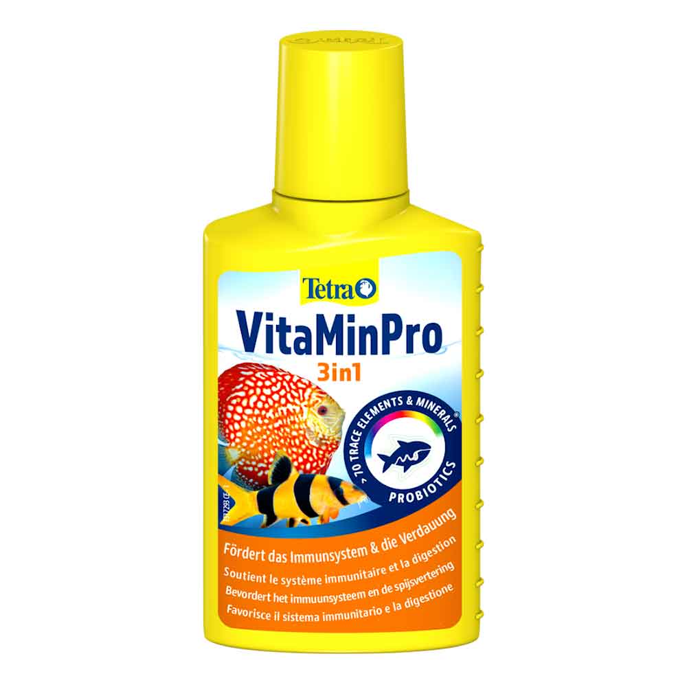 Tetra VitaMinPro 3 in 1 Vitamine, Probiotici e Minerali 100ml