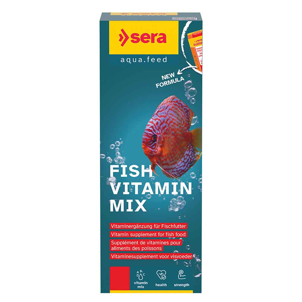 Sera Fish Vitamin Mix Vitamine per pesci acqua dolce e marino 15ml