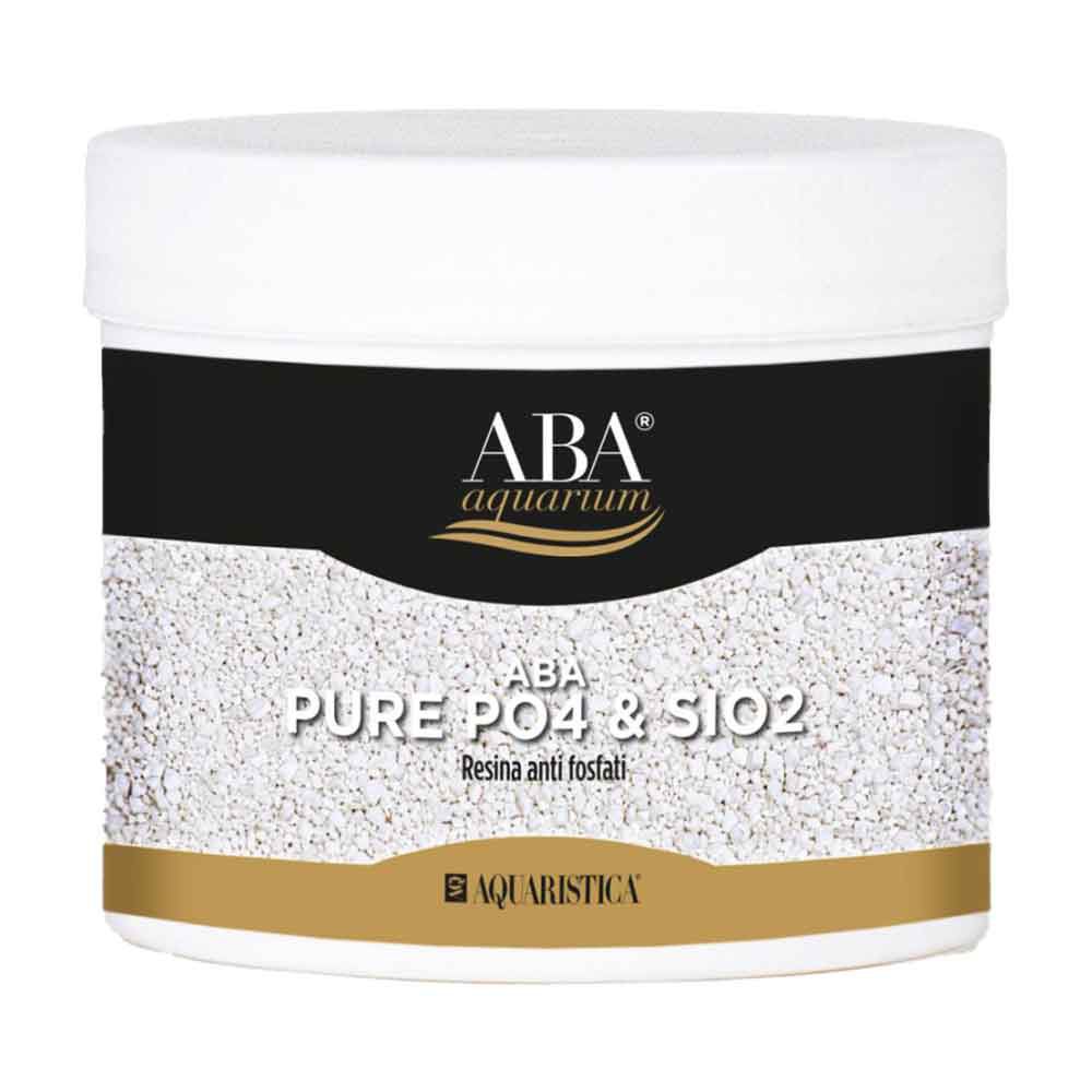 Aquaristica ABA Pure PO4 &amp; SiO2 Resina antifosfati e antisilicati per dolce e marino 250ml