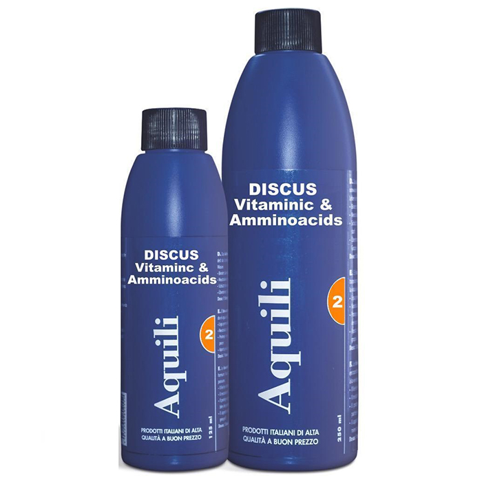 Aquili Discus Vitamins e AminoAcids 1000ml per 20000 litri