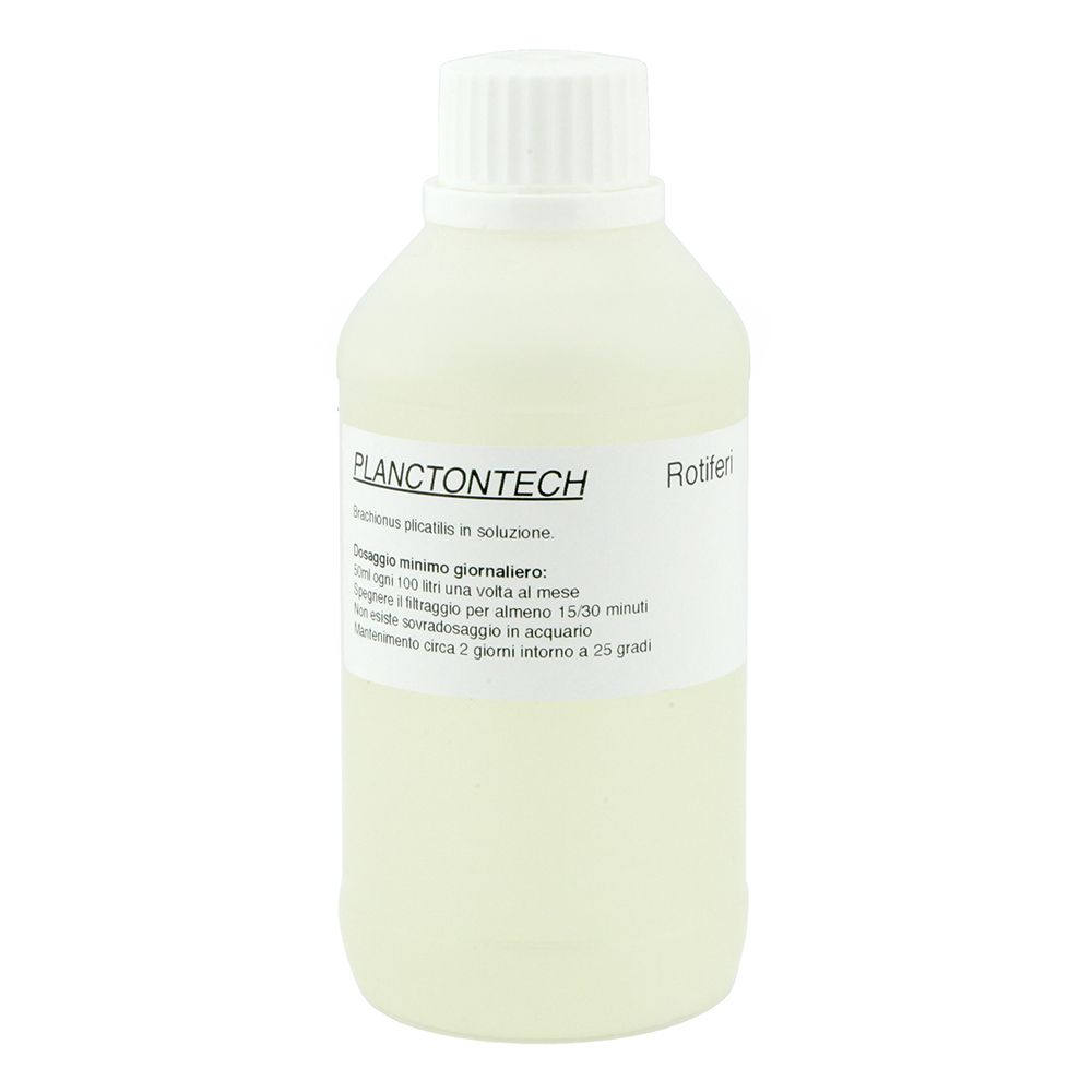 Planctontech Zooplancton Rotiferi vivi in soluzione 1 litro