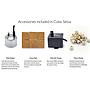 Blau Aquaristic Cubic Selva 35 Paludarium completo 35x35x18/45h cm