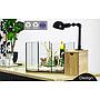 Zolux Canopy Acquario con Filtro e Luce Bianco 30Lt 40x28x28h cm