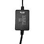 Blau Aquaristic Nano Lumina RGB+W Lampada Led 15W 33,5cm Nero