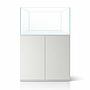 Blau Aquaristic Set Gran Cubic Absolute AR Extrachiaro Antiriflesso 92 Bianco Acquario con Supporto Stand HD Core 255 Litri