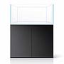 Blau Aquaristic Set Gran Cubic Absolute AR Extrachiaro Antiriflesso 122 Nero Acquario con Supporto Stand HD Core 341 Litri